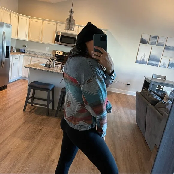 Sunset Arizona Denim Jean Jacket - Picture 14 of 16